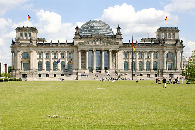 Reichstagsgebäude, Sitz des Deutschen Bundestages - Foto: Helge May