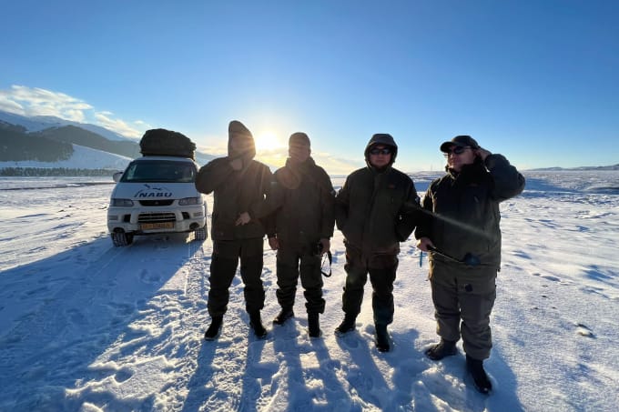Anti-Wilderer-Einheit Gruppa Bars ist in Kirgisistan