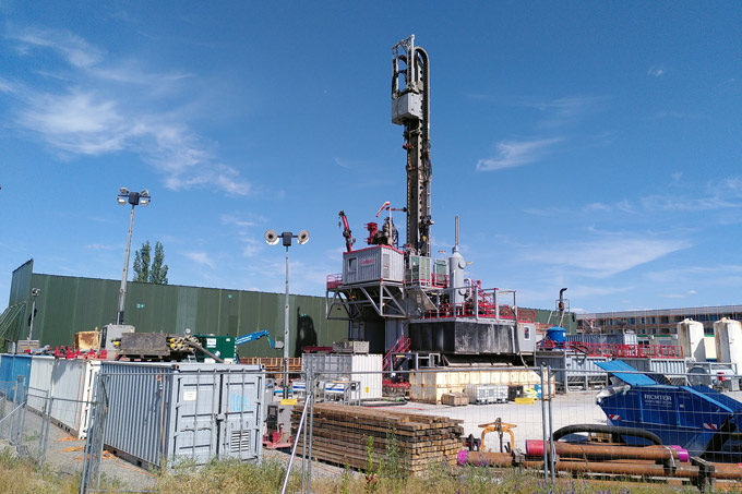 Geothermiebohrung in Potsdam - Foto: NABU