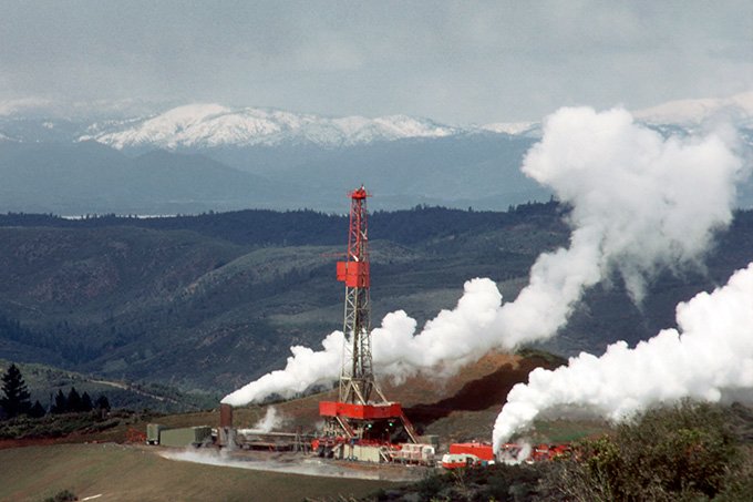 Geothermie-Anlage in den USA - Foto: USGS