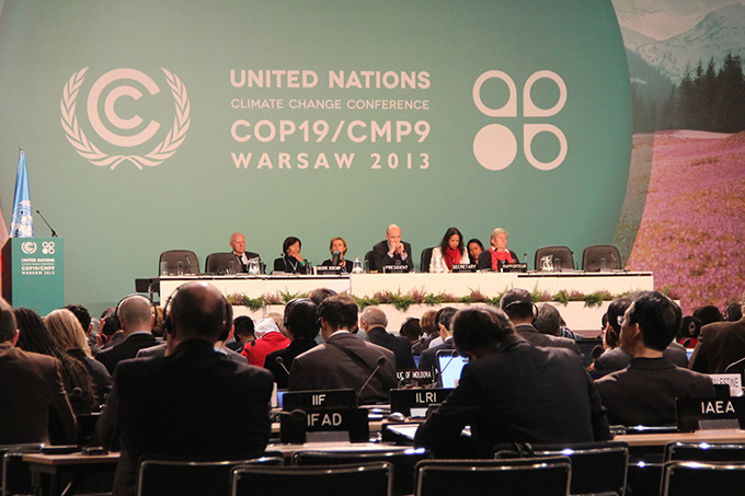 UN-Klimakonferenz (COP19) 2013 in Warschau - Foto: U. Sieberg